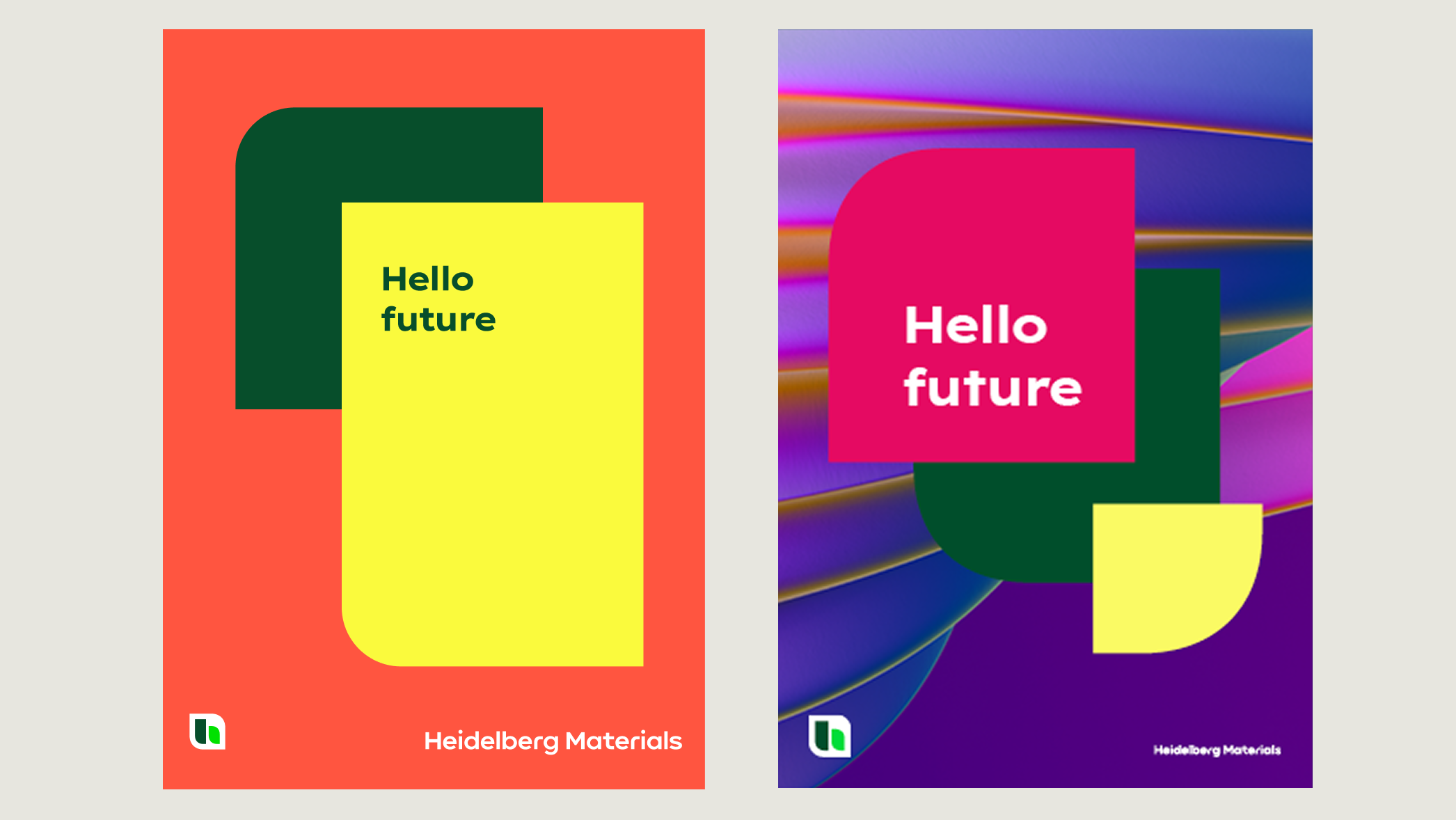 Design fundamentals examples for use of colour