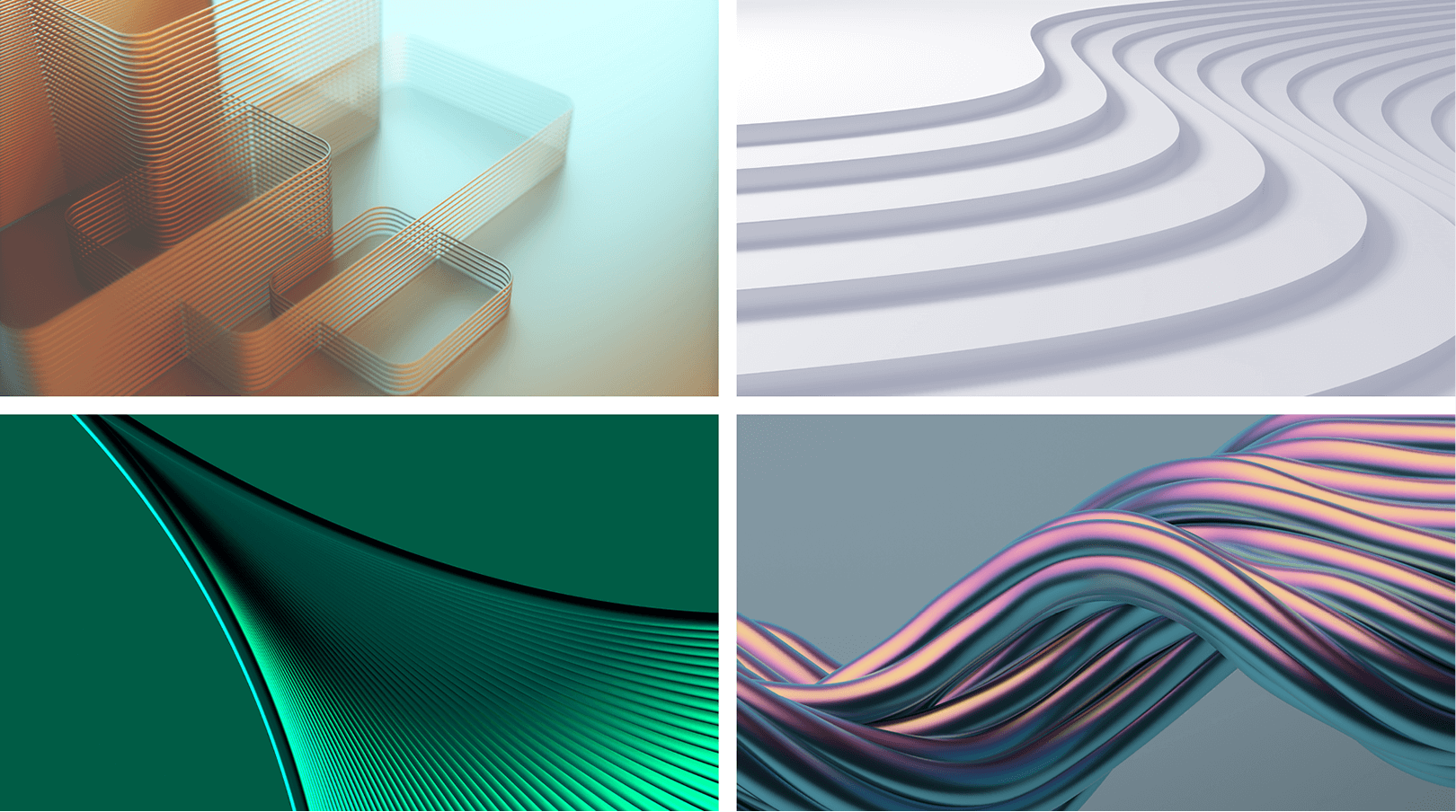 Examples of abstract imagery we use