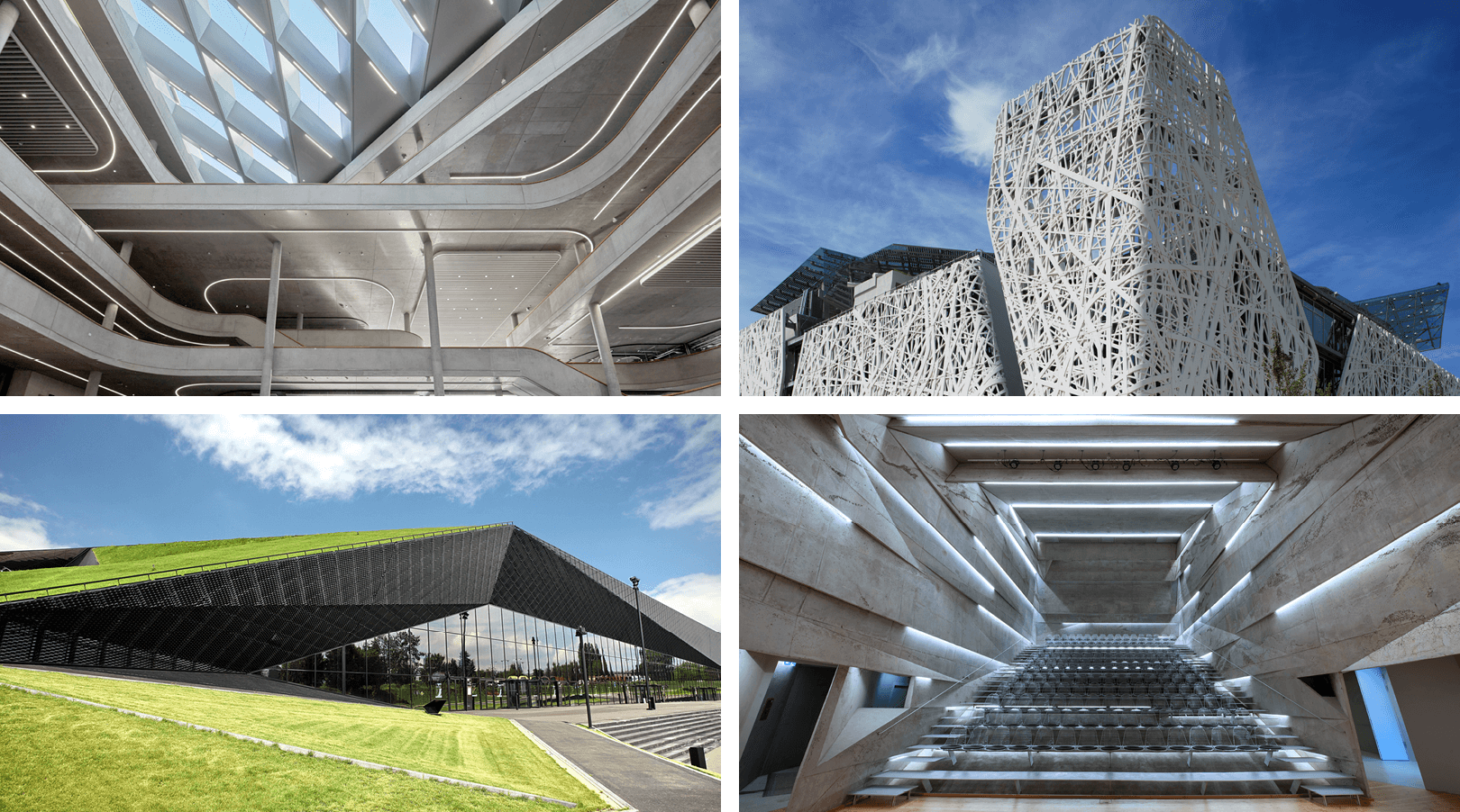 Pictures of projects realised by Heidelberg Materials